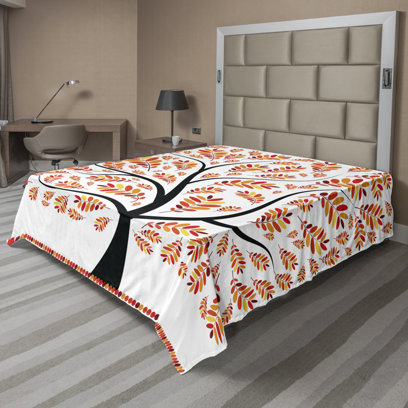 Microfiber No Pattern And Not Solid Color Flat Sheet, King Flat Sheet