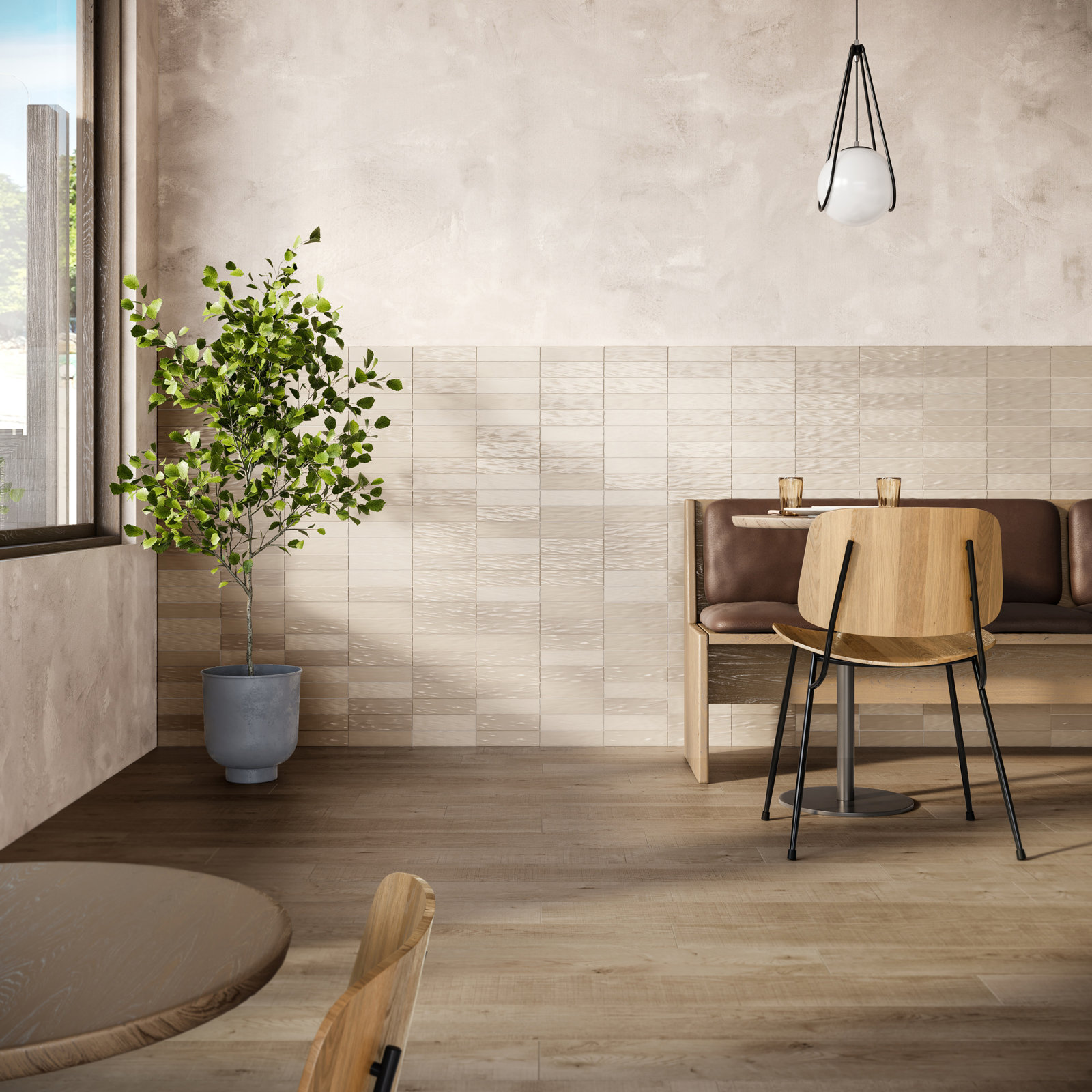 Southampton Ceramic Subway Wall Tile, Cream