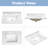 31"engineered Marble Single Bathroom Vanity Top With Sink