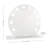 Hollywood Sunset Mirage Vanity Mirror with LED Lights, Round Shape Vanity Dressing Mirror with Base