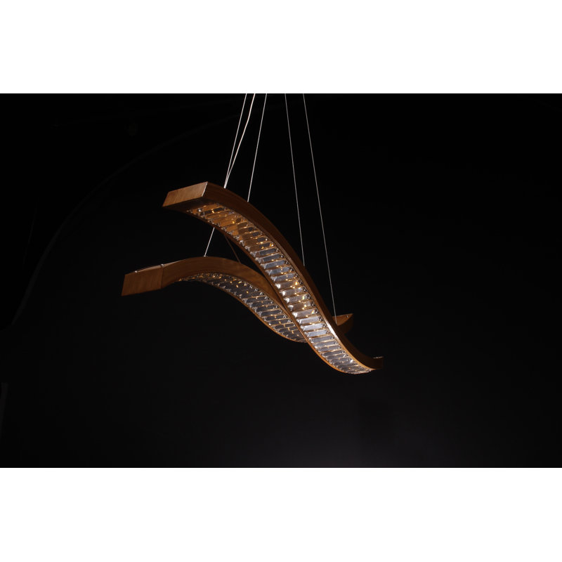 Lyla LED Geometric Chandelier