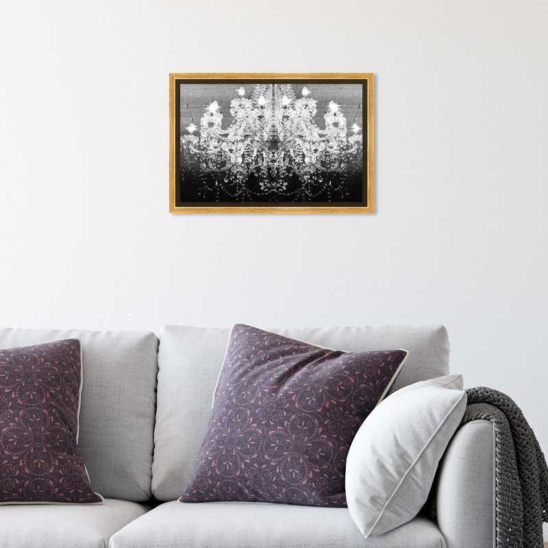 Dolce Vita I - Impression sur toile, H 15 po x l 10 po, Cadre doré