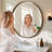 Karrina Accent Wood Round Mirror-1682441106-1627551901