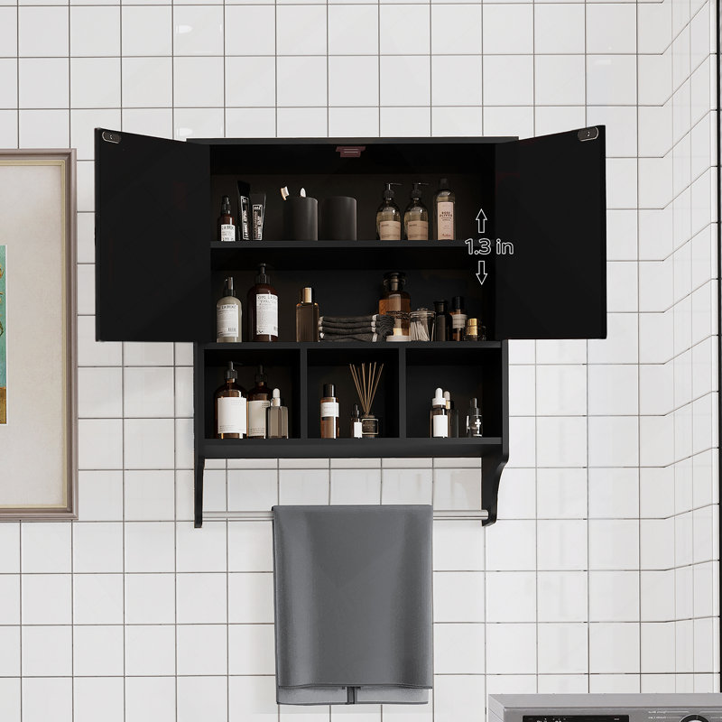 Armoire de salle de bain, Black