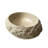 Luna 18'' Bathroom Sink, Irregular Oval Resin Vessel Basin With Stone Pattern, Artistic Style Sink, No Faucet, Beige Color 