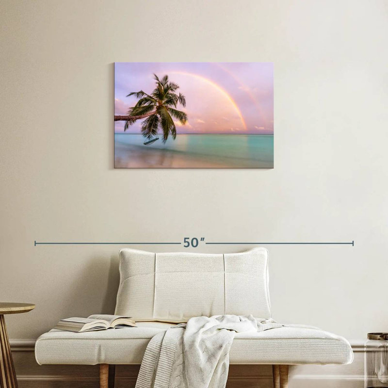 Gillard Maldives Sunset Rainbow, 20" H x 30" W
