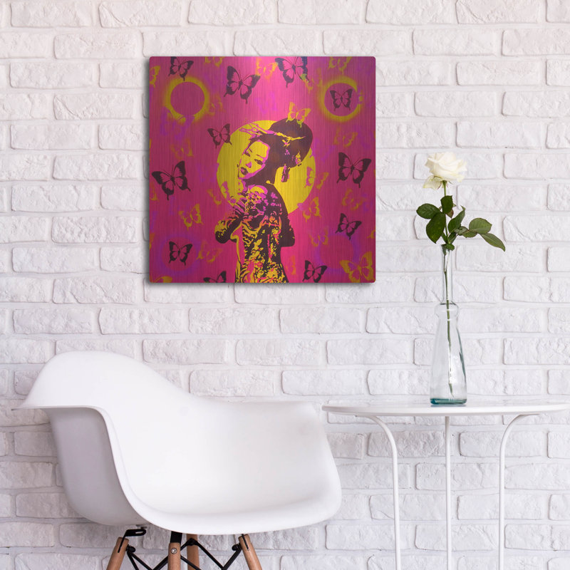 "Planète Asie" par Abstract Graffiti, H 24 po x l 24 po