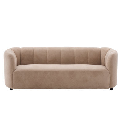 Canapé rembourré 3 places de 80 po de large Danton pour appartement, chambre à coucher et salon