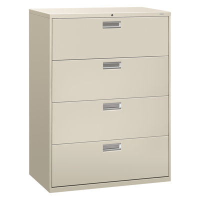 600 Series 4-Drawer Lateral Filing Cabinet by HON