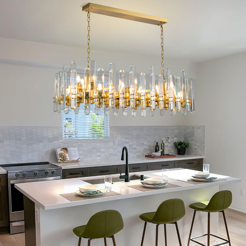 Alabaster Pendant Lights Kitchen Island Brass Hanging Lamp Mid Century Nordic Modern Chandelier For Dining Room Table Bedroom Farmhouse