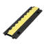 Ensemble de 3 rampes de protection pour câbles en TPU 38 x 10,63 x 6,5 po jaune et noir 22 000 lb par essieu