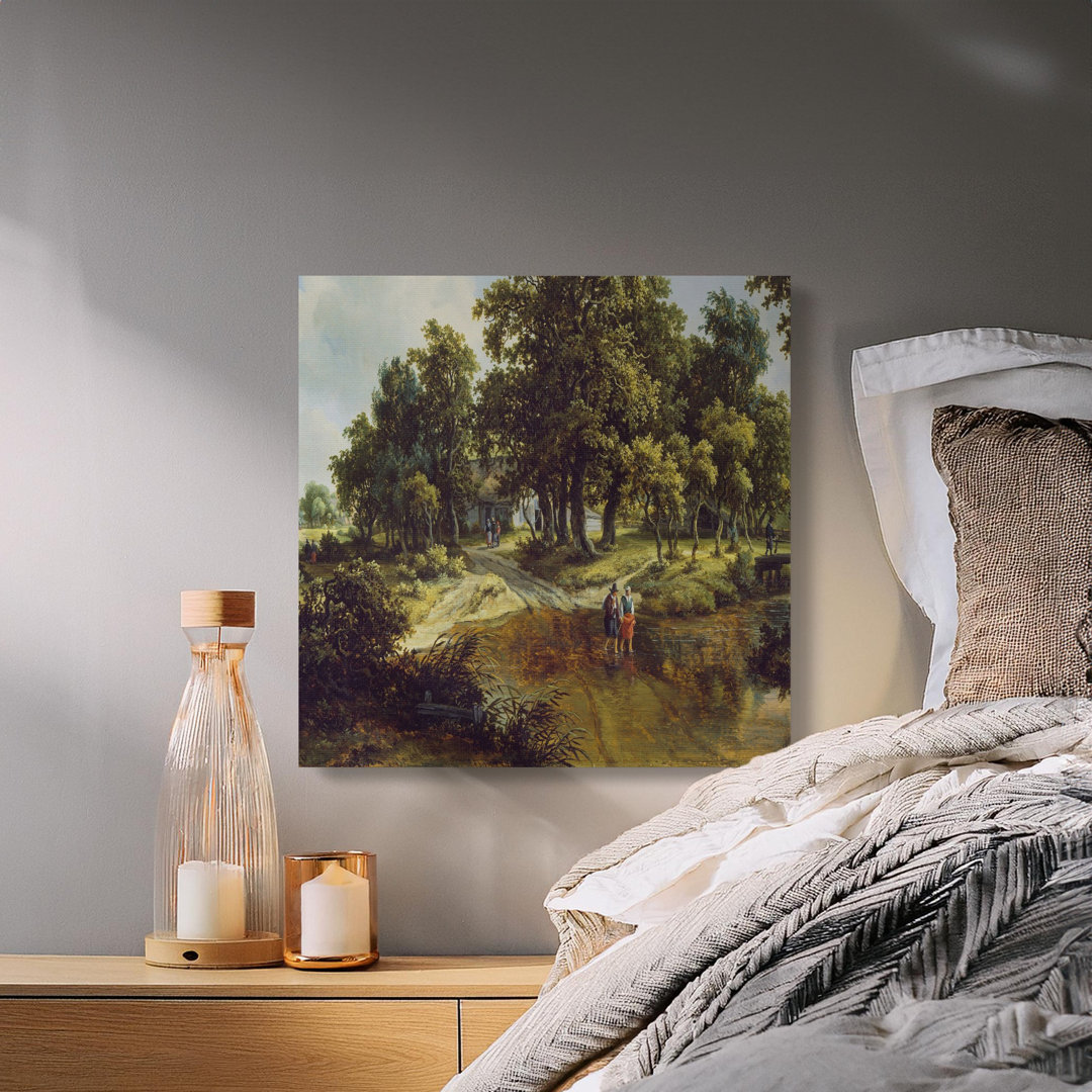 Dutch Landscape Canvas Wall Art, Golden Age Painting, Gallery Wrapped Print, Ready to Hang, Archival Quality, Home Decor, Statement Piece