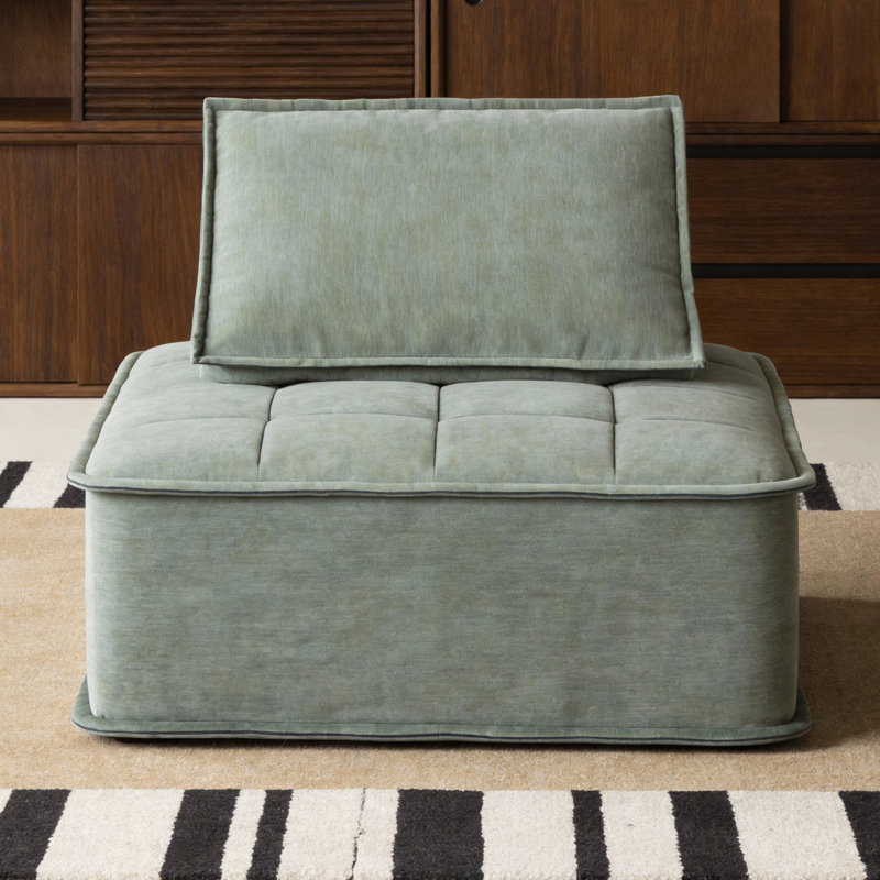 Single Modular Sofa 95cm, Frame-Free with Oversized Cushion, Space-Saving Design Fast Dispatch From UK Warehouse – Dispatched Within 2 Days