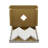 1x6 IMPERIAL WHITE HERRINGBONE HONED