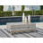 Breshae Rectangular Metal Outdoor Coffee Table , 49.88'' in. W 28'' in. D