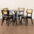Branoon 4 - Person Four Leg Dining Set-1704038554-1704038553