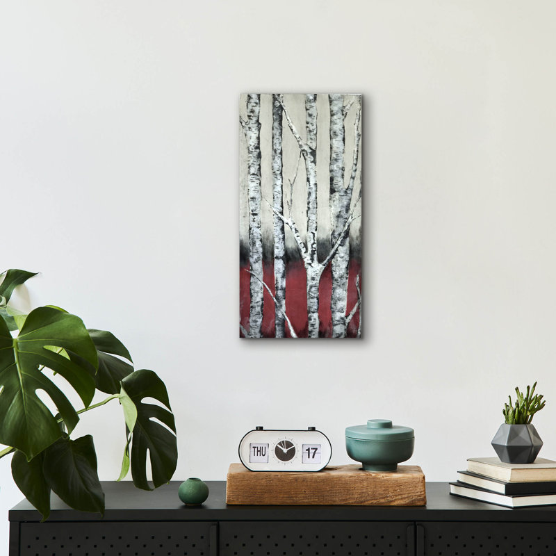 «Autumn Birch» par LovIsArt, H 24 po x l 12 po