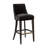 Beever Modern Chenille Upholstered Rubberwood Bar Stool-499839695-485808599