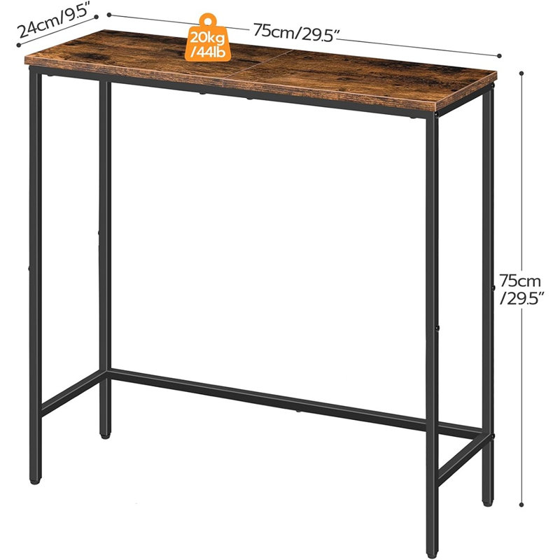 Petite console 29,5 "Picard, Brun, Noir