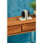 Grenkie 115cm Solid Wood Top Console Table