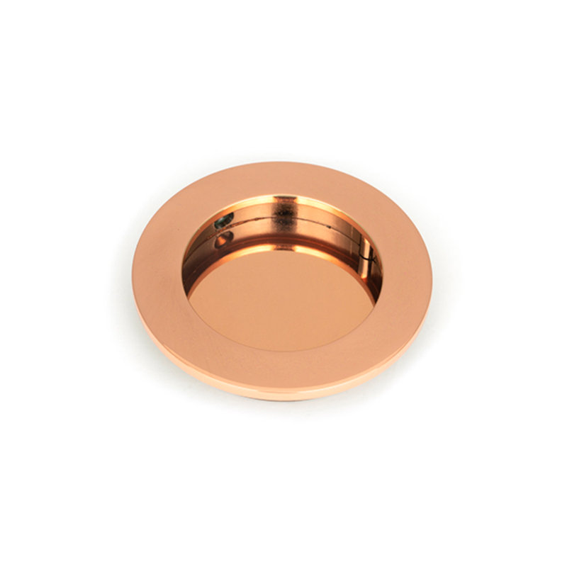 Polished Nickel 60Mm Plain Round Pull, 5 cm, Polished Bronze