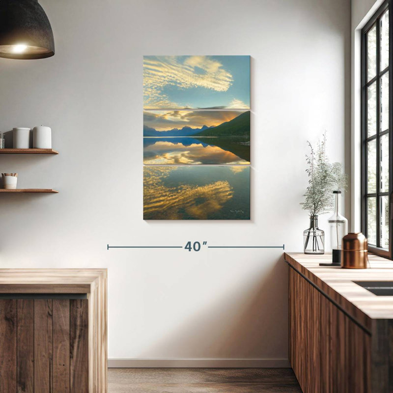 Alvord Montana Sunrise, H 38 po x l 24 po