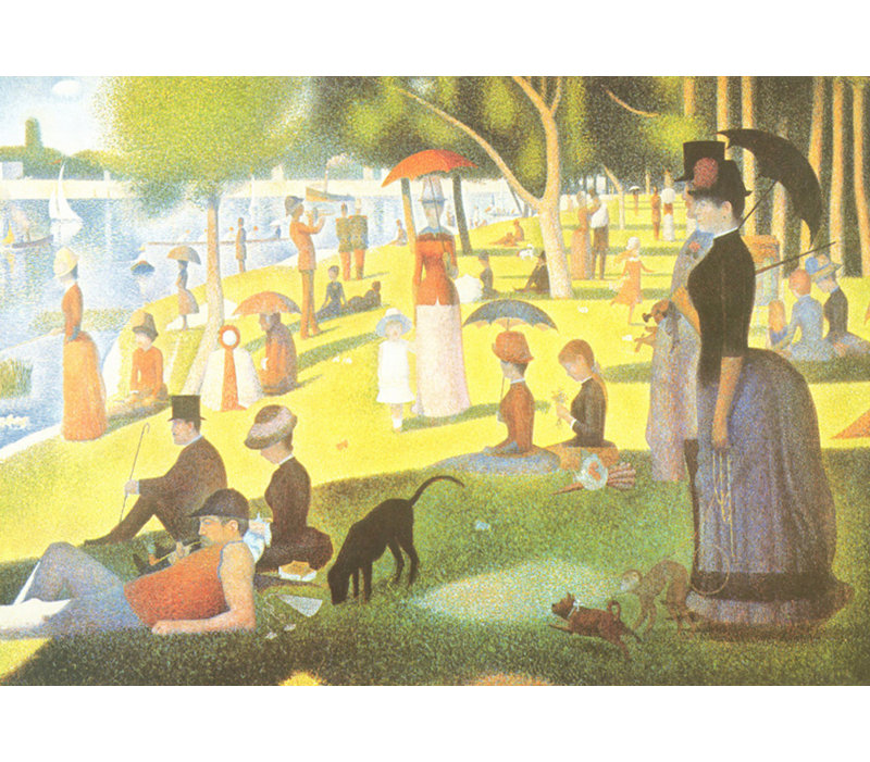 Un dimanche après-midi sur l'île de La Grande Jatte