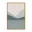 Impression sur toile, "Minimal Patterned Mountains 01" par Garima Dhawan-1046355164-1046355165