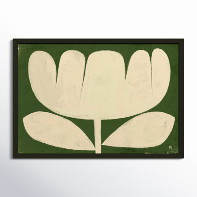 Flower on Green Painting