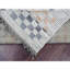 Tapis marocain en mousseline de soie 8 pi 1 po x 10 pi 5 po, tissage marocain avec couleurs douces et équilibrées, noué à la main, laine douce, ton sur ton, velours texturé, tapis oriental