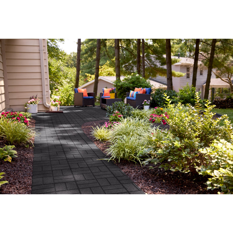 GroundSmart 16" SmartLoc Paver-(9), Black