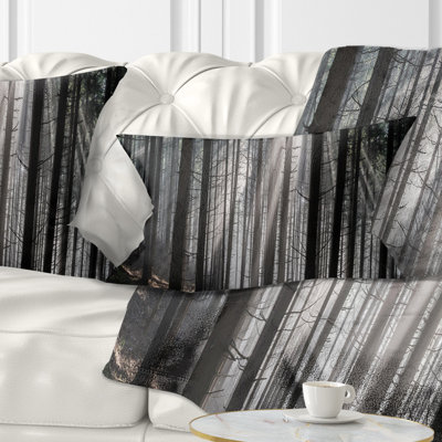 Coussin lombaire à l’oeil de la forêt