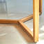 Harrus Solid Wood Three Leg Coffee Table