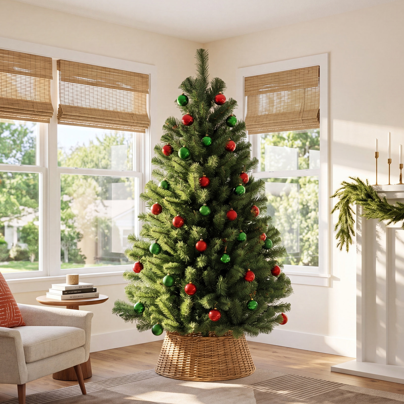 Camron Spruce Christmas Tree, 4.5 FT