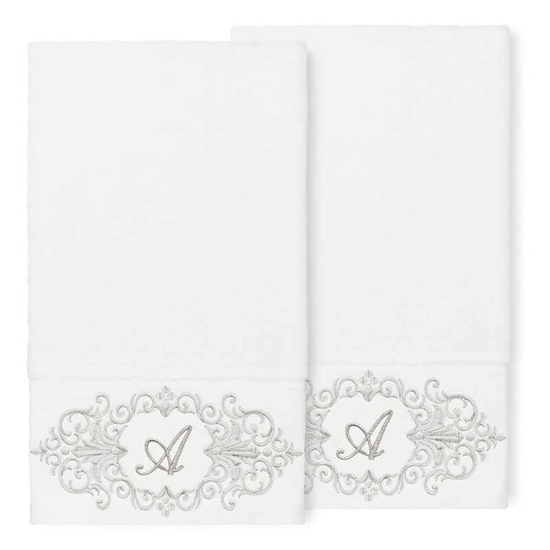 Monica Midweight Bath Towel, White, A
