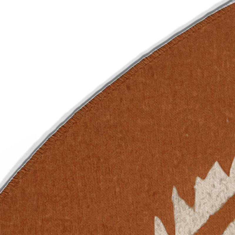 Tapis intérieur et extérieur Wildflower Echo, Rond 5 pi