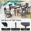 Ensemble de salle à manger d'extérieur 7 pièces Modern-879028938