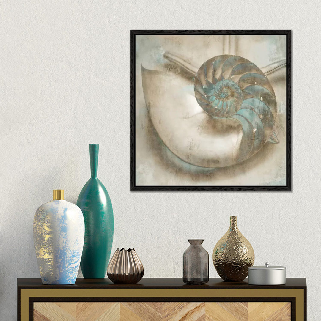 Leinwandbild Coastal Gems IV von John Seba in Beige