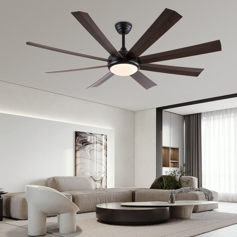 Ventilateur de plafond 72 po avec télécommande