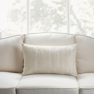 Housse de coussin rectangulaire en polyester Nuriyah