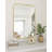 Jyun Safely Rounded Rectangle Metal Bathroom Mirror-92729439-92729437