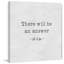 «Let It Be III», reproduction d'art textuel sur toile sans cadre-32770521