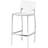 Aitana Faux Leather Stool-301921034