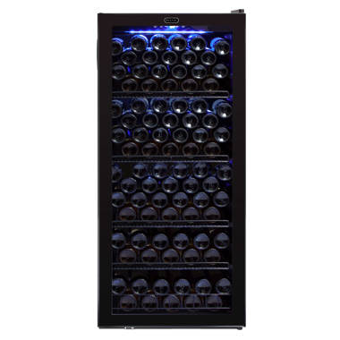 Kalamera Freestanding Refrigeration 22.8'' 80 Bottle Single Zone  Freestanding Wine Refrigerator