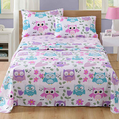 A32 Sheet Microfiber Floral Sheet Set