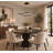 4-Light Matte Black Dimmable LED Chandelier With Acrylic Diffusers