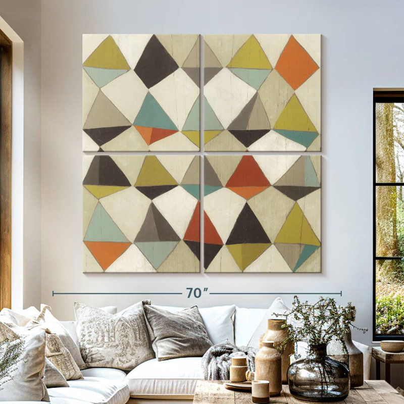 Pattern Undulation II, 57" H x 57" W