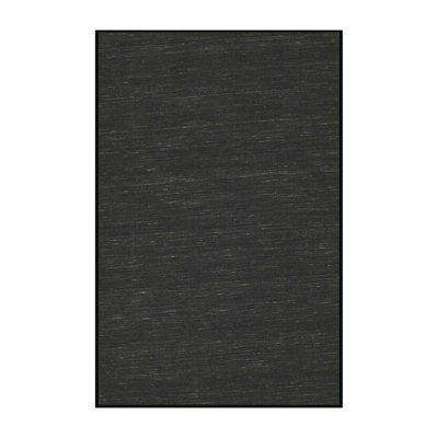Tapis de zone noire contemporaine