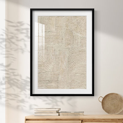 Sandstone Pastures II -Framed Print