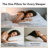 Luxury Plush Goose Down Pillows With 100% Natural 1000+ Fill Power And 700TC Cotton Shell, Down Bed Pillows With Cotton Cover（Set of 1）-1790466624-1797478445